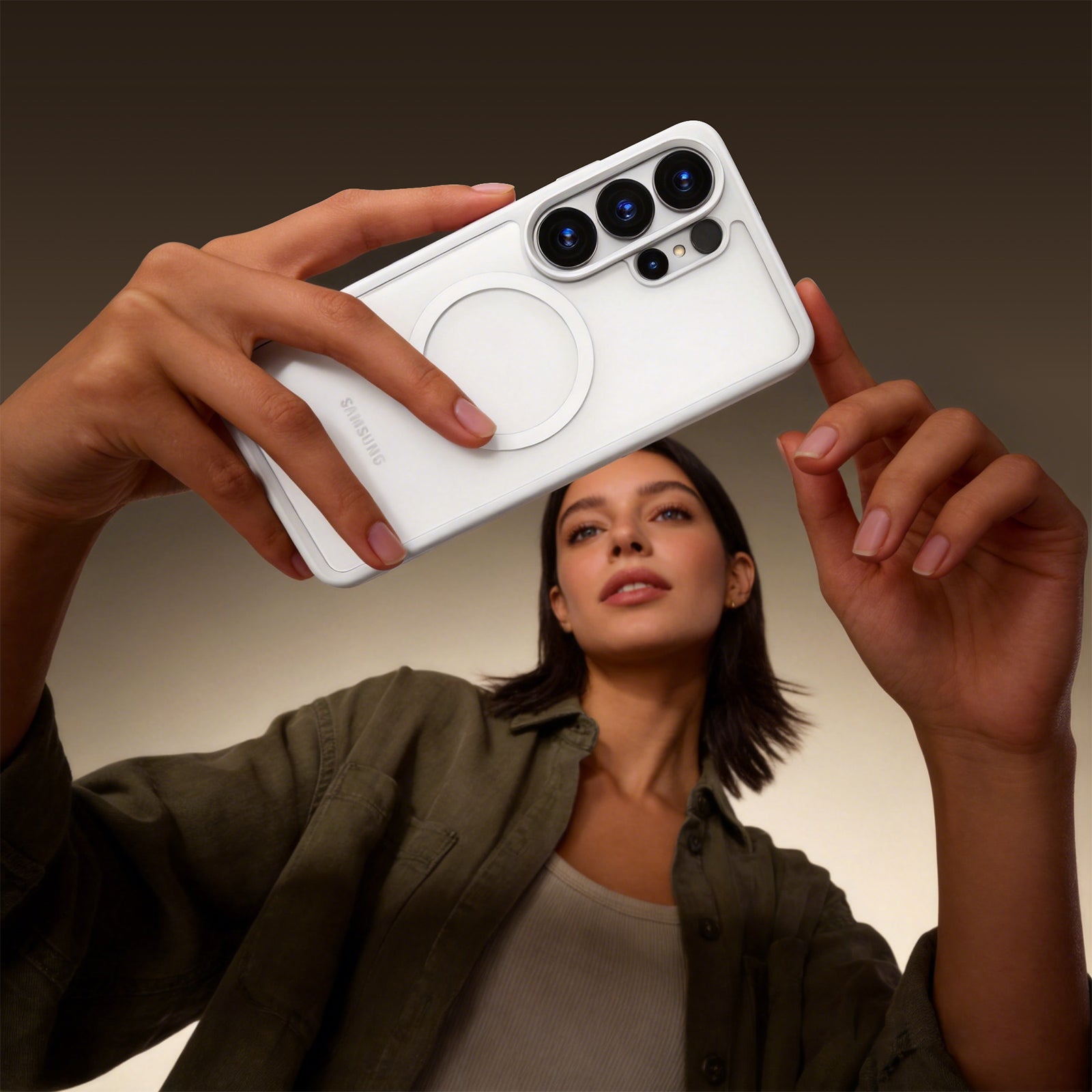 ClickIn MagSafe Cases With Button for Galaxy S26 Ulitra