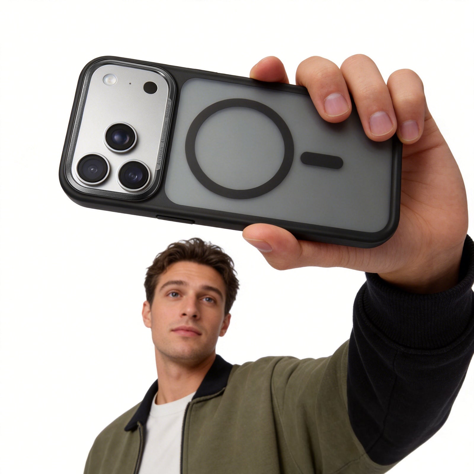 ClickIn MagSafe Cases With Button for iPhone 17 Pro Max