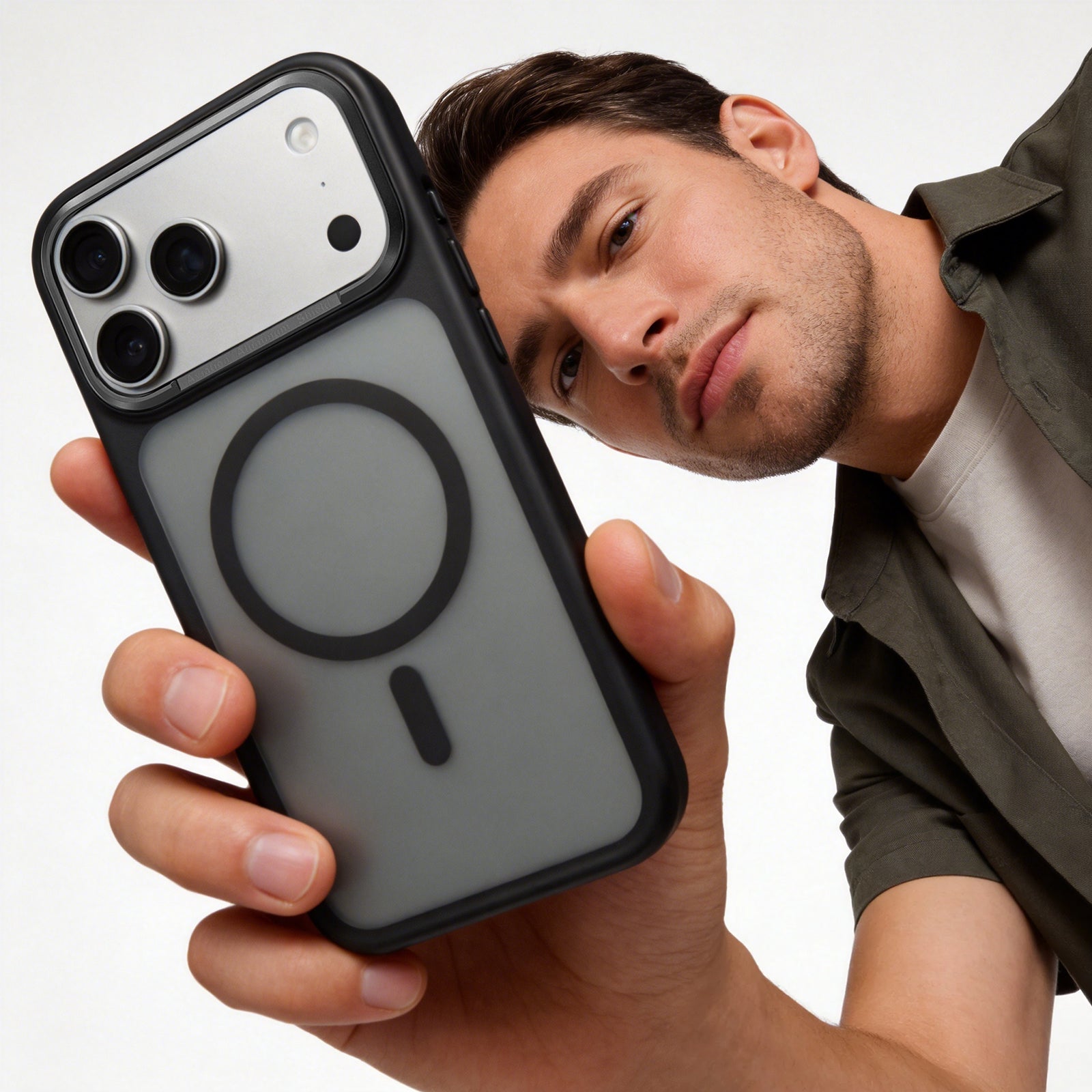 ClickIn MagSafe Cases With Button for iPhone 17 Pro Max