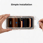 Auto-Align Tempered Glass Screen Protector with Dust-Free Box