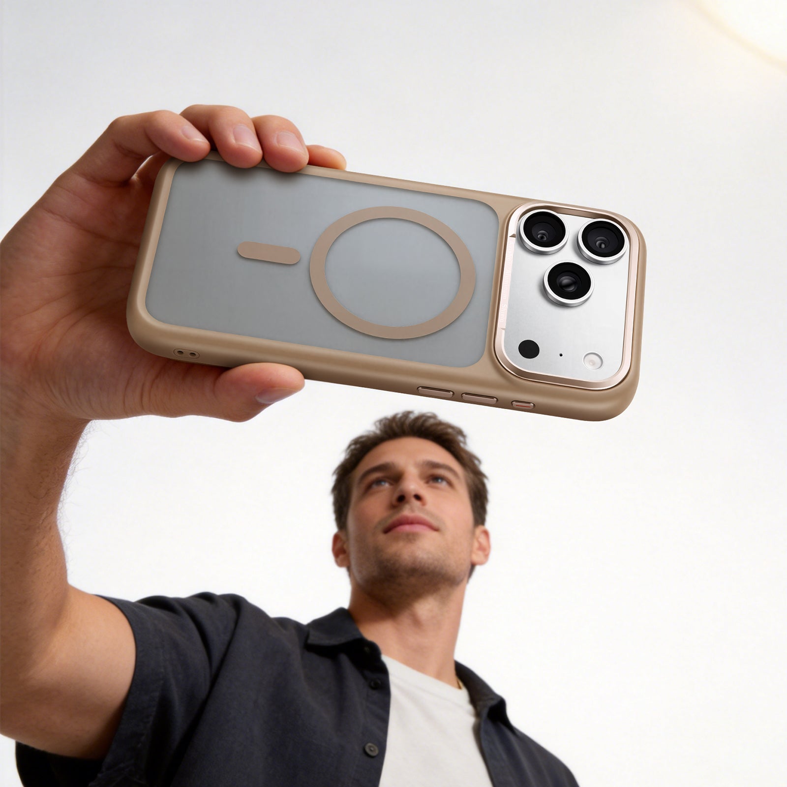 ClickIn MagSafe Cases With Button for iPhone 17 Pro Max