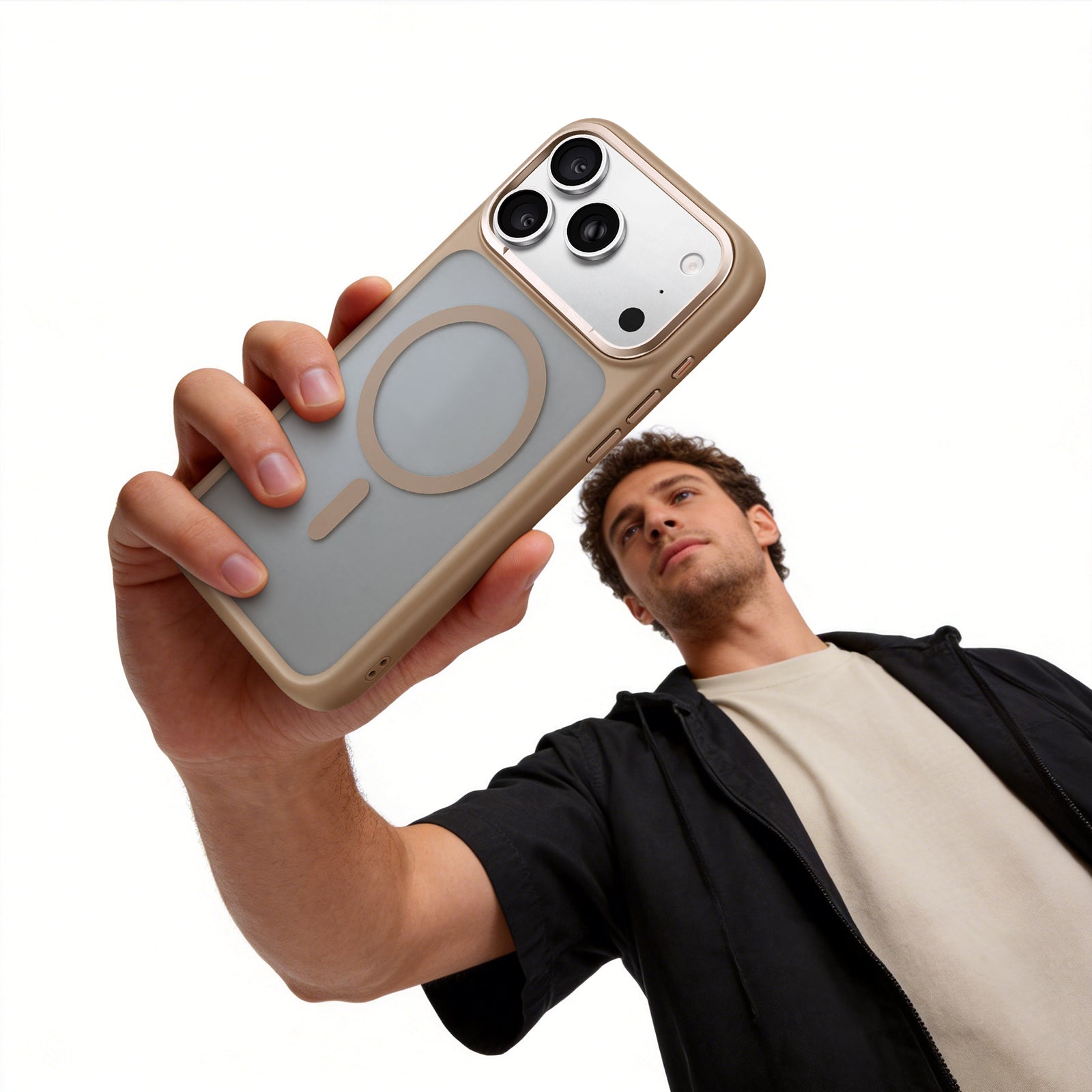 ClickIn MagSafe Cases With Button for iPhone 17 Pro Max